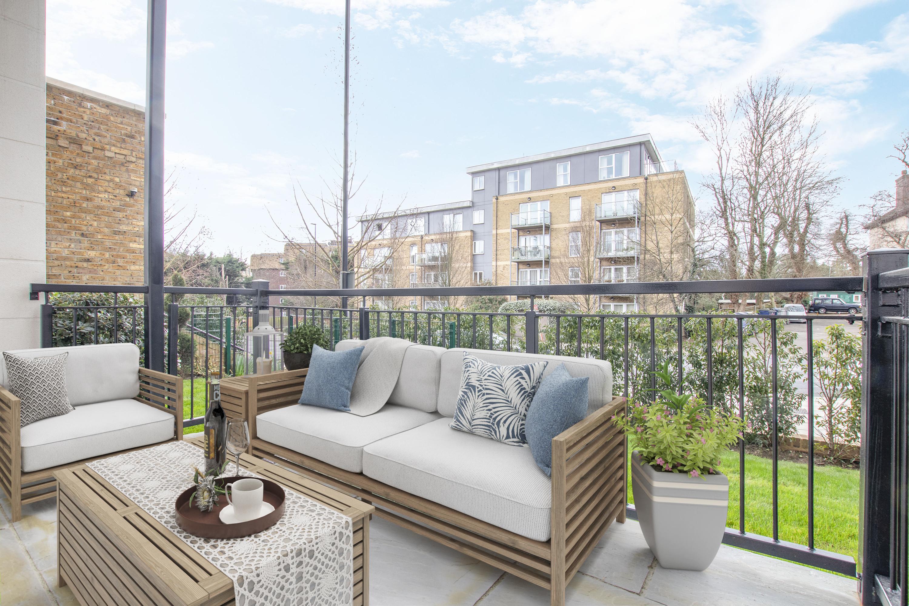 Plot 21 at Hillgrove House terrace