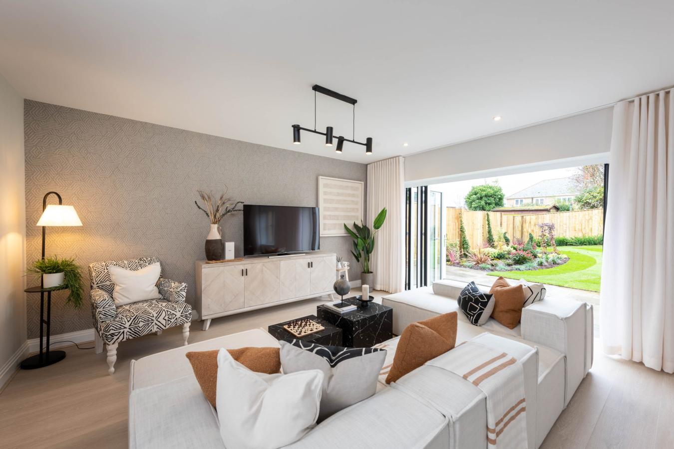 Magna Gardens show home lounge