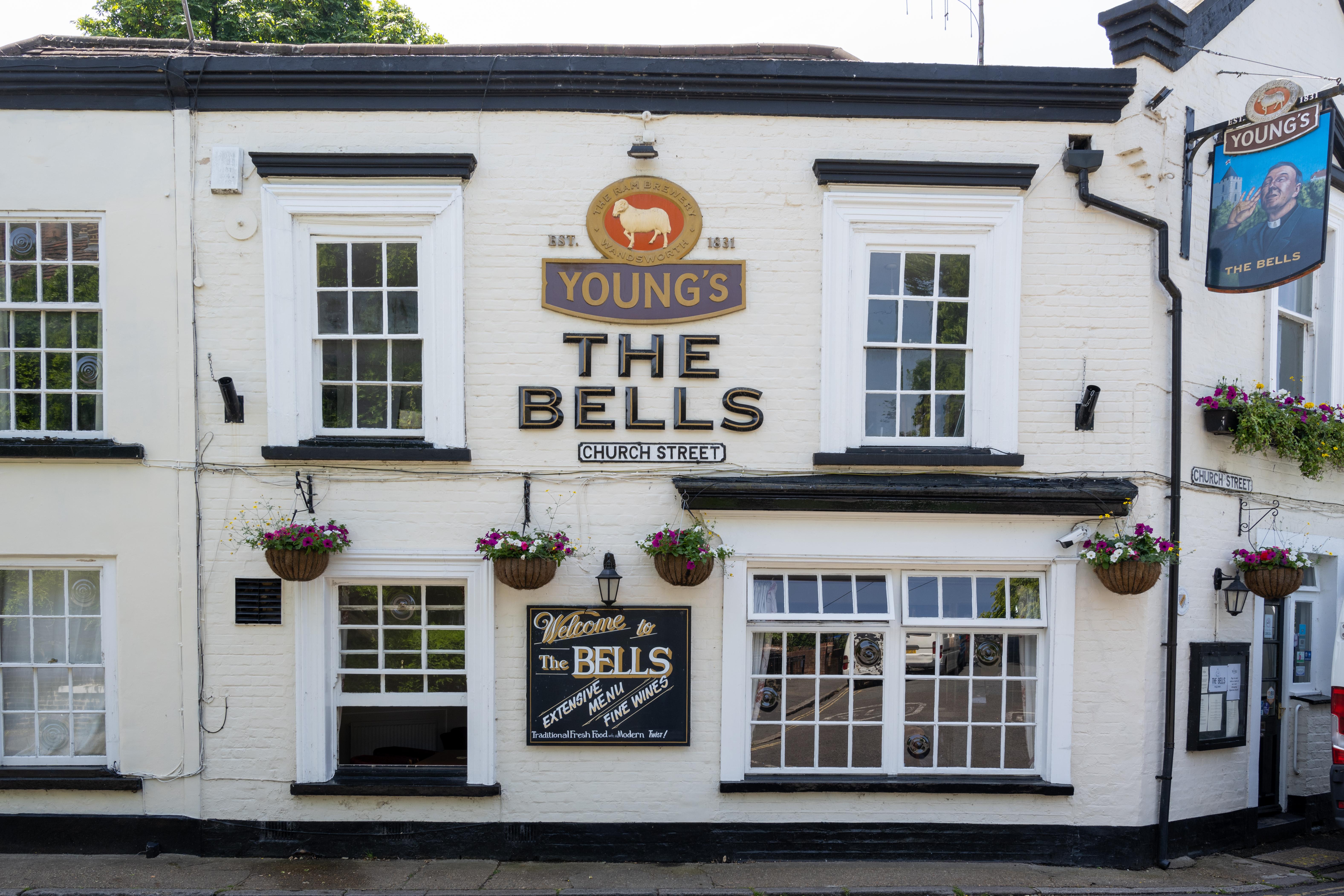 The Bells pub in Staines